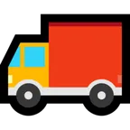 delivery truck alustalla Microsoft