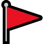 triangular flag لمنصة Microsoft