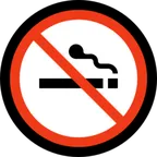 Microsoft platformon a(z) no smoking képe