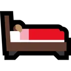 person in bed: medium skin tone لمنصة Microsoft