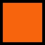 orange square för Microsoft-plattform