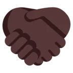 handshake: dark skin tone pentru platforma Microsoft