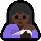 breast-feeding: dark skin tone สำหรับแพลตฟอร์ม Microsoft