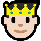 prince: light skin tone untuk platform Microsoft