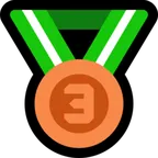 Microsoft 平台中的 3rd place medal