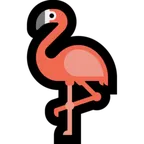 Microsoft platformon a(z) flamingo képe