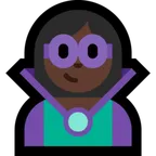 supervillain: dark skin tone สำหรับแพลตฟอร์ม Microsoft