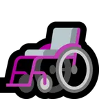 manual wheelchair alustalla Microsoft