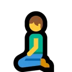Microsoft প্ল্যাটফর্মে জন্য person kneeling