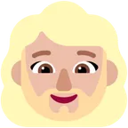 woman: medium-light skin tone, beard para a plataforma Microsoft