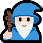 man mage: light skin tone til Microsoft platform