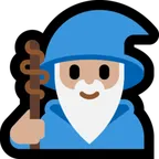 Microsoft 플랫폼을 위한 man mage: medium-light skin tone