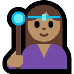 woman mage: medium skin tone pour la plateforme Microsoft