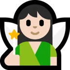 fairy: light skin tone для платформы Microsoft