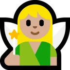 fairy: medium-light skin tone для платформы Microsoft