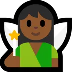 fairy: medium-dark skin tone для платформы Microsoft