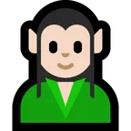 Microsoft dla platformy elf: light skin tone