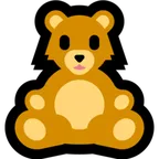 teddy bear untuk platform Microsoft