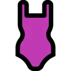 one-piece swimsuit för Microsoft-plattform