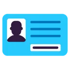 identification card voor Microsoft platform