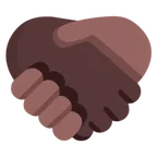 Microsoft dla platformy handshake: dark skin tone, medium-dark skin tone