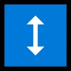 Microsoft प्लेटफ़ॉर्म के लिए up-down arrow