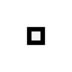 white small square for Microsoft-plattformen