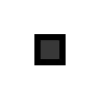 black medium-small square for Microsoft-plattformen