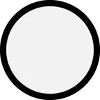 Microsoft 플랫폼을 위한 white circle