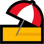 Microsoft প্ল্যাটফর্মে জন্য umbrella on ground