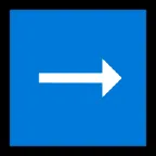 Microsoft 플랫폼을 위한 right arrow