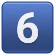 keycap: 6 für Samsung Plattform