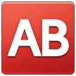 AB button (blood type) für Samsung Plattform