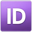 Samsung platformu için ID button