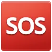 SOS button alustalla Samsung