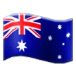 flag: Australia สำหรับแพลตฟอร์ม Samsung