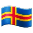 flag: Åland Islands για την πλατφόρμα Samsung