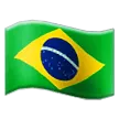 flag: Brazil for Samsung-plattformen