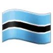flag: Botswana for Samsung-plattformen
