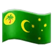 flag: Cocos (Keeling) Islands för Samsung-plattform