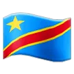 flag: Congo - Kinshasa pour la plateforme Samsung