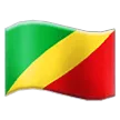 flag: Congo - Brazzaville voor Samsung platform