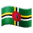 flag: Dominica สำหรับแพลตฟอร์ม Samsung