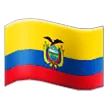 flag: Ecuador สำหรับแพลตฟอร์ม Samsung