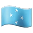 flag: Micronesia para a plataforma Samsung