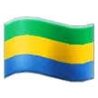 flag: Gabon για την πλατφόρμα Samsung