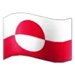 flag: Greenland untuk platform Samsung