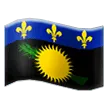 flag: Guadeloupe para la plataforma Samsung