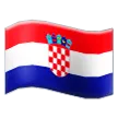 flag: Croatia για την πλατφόρμα Samsung