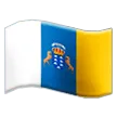 flag: Canary Islands pentru platforma Samsung